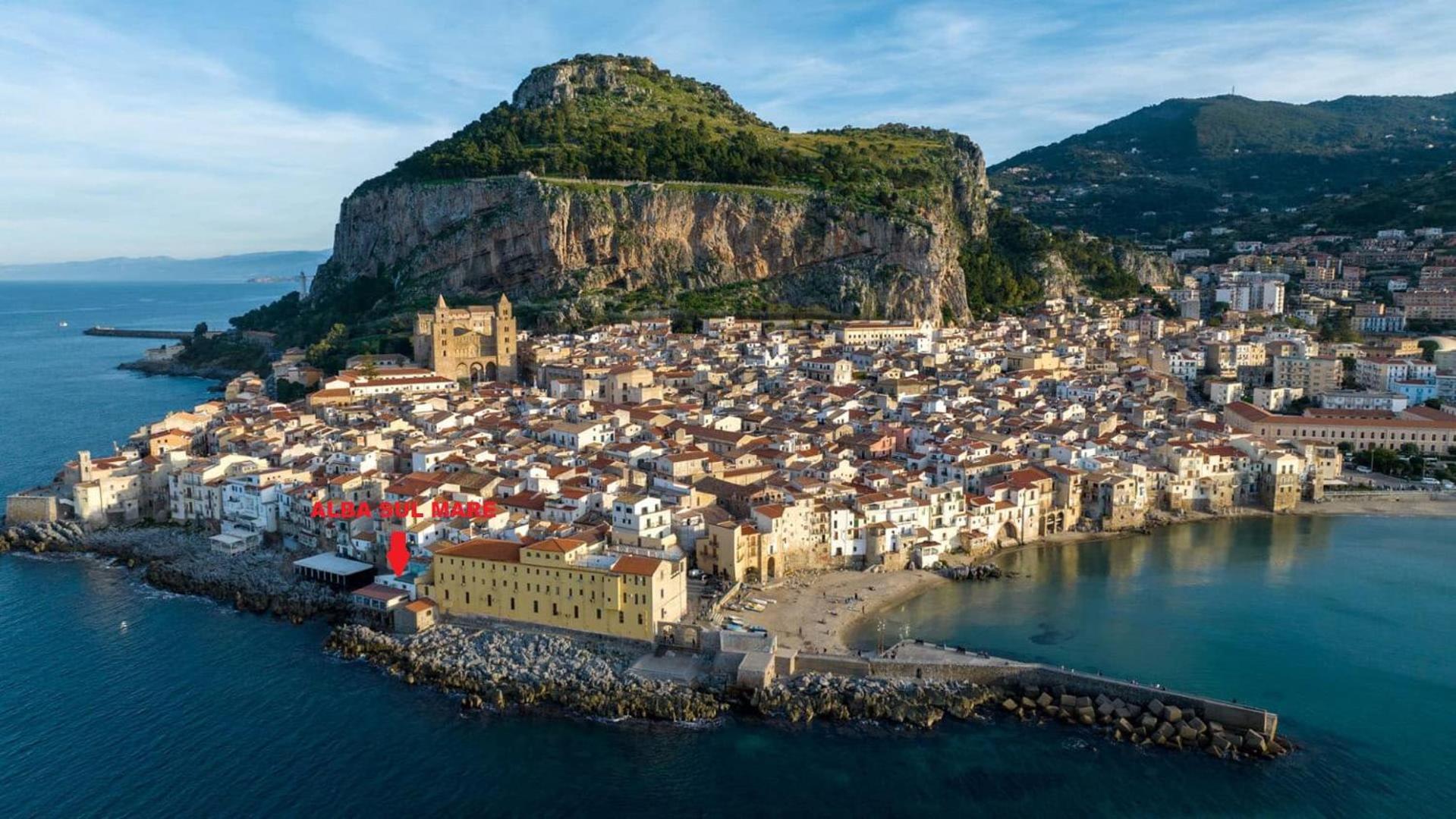 Alba Sul Mare By Caseserio تْشيفالو المظهر الخارجي الصورة